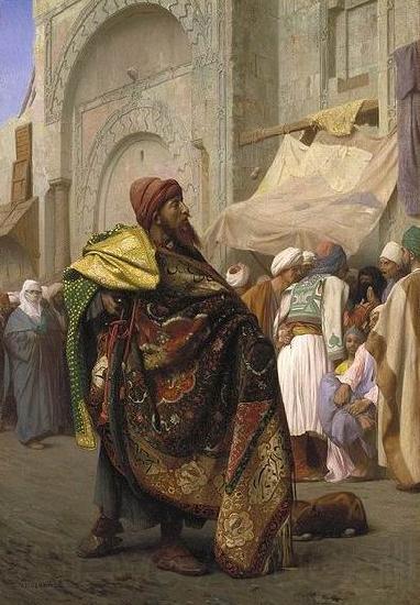 Jean Leon Gerome Carpet Merchant of Cairo Norge oil painting art